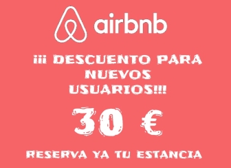 Cupón de descuento en airbnb